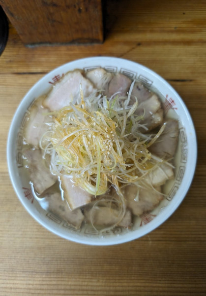 「ネギチャーシュー」@坂内食堂 喜多方本店の写真