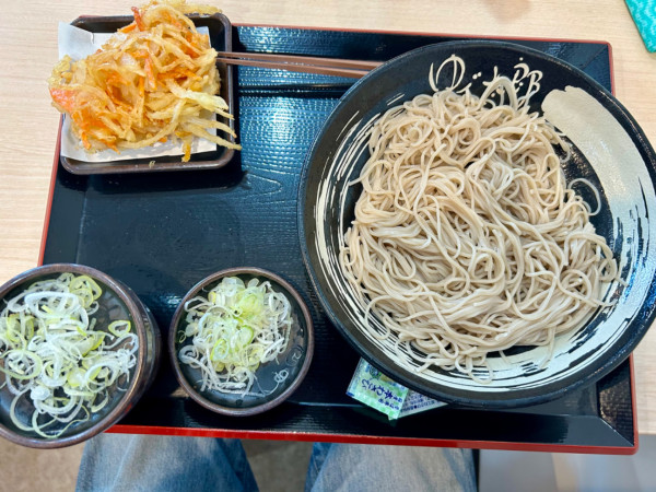 「もりそば(430¥)」@ゆで太郎 壬生店の写真