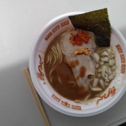 [煮干そば平八]濃厚烏賊肝煮干そば