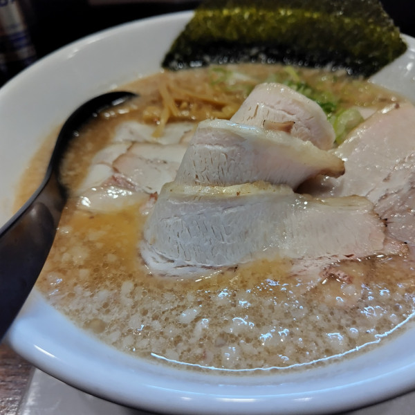 「チャーシュー麺 並　1150円」@板橋とんこつ ばしっこの写真