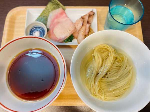 「つけめん　半麺　1200」@とものもとの写真
