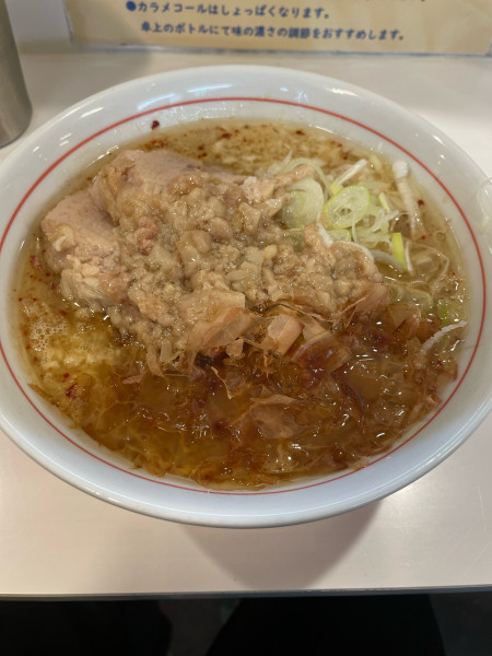 「限定 スキヤキラーメン」@ハイパーファットンの写真