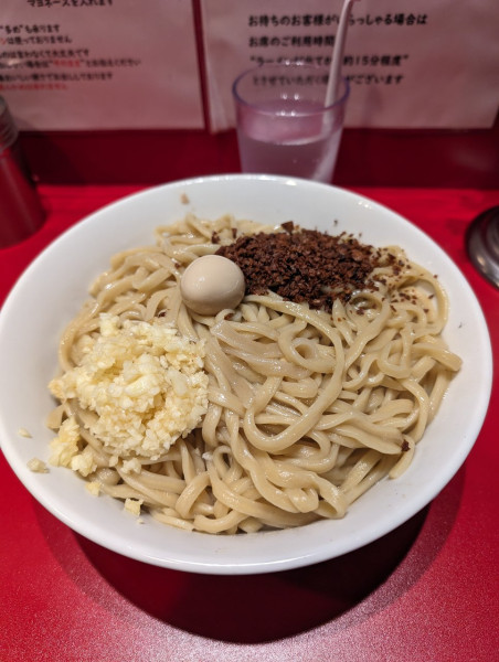 「ペペロンチーノ塩油そば」@麺屋HEROの写真