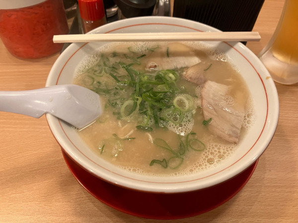 「ラーメン」@長浜ラーメン 中洲 長浜亭の写真