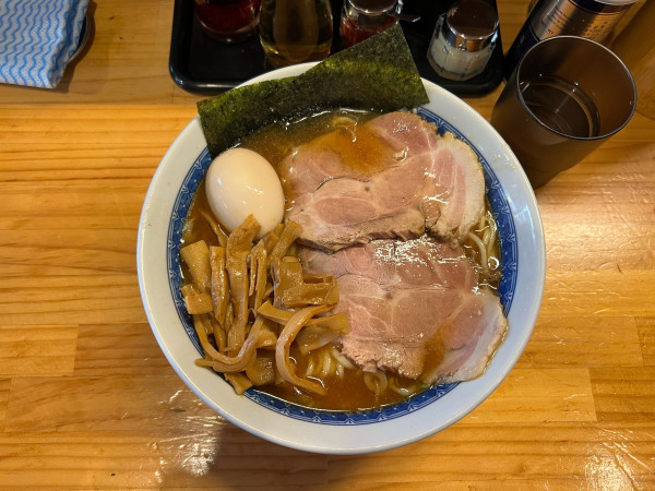 「特製中華そば（1350）」@魂の中華そばの写真