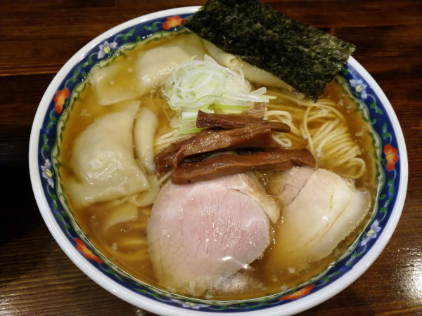 「奈つやのもちもち雲呑中華そば（1,150円）」@奈つやの中華そばの写真