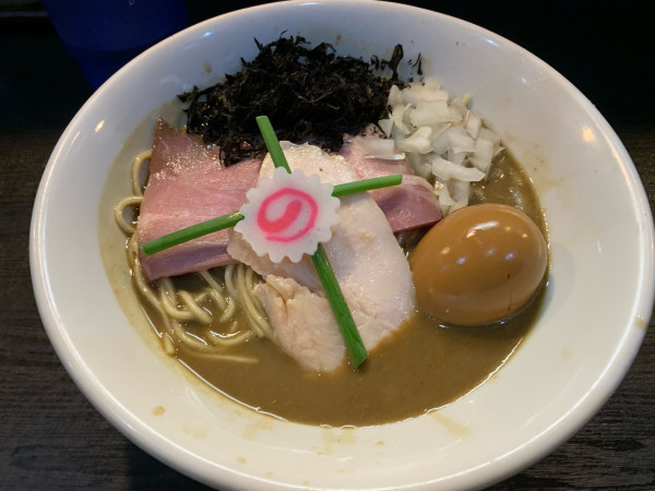 「味玉濃厚そば」@中華そば いづるの写真