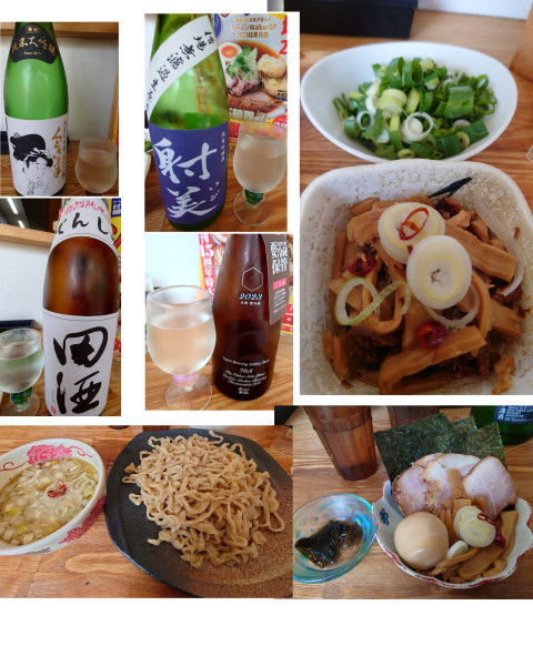 「特製つけそば+おつまみメンマ+ 佐藤さんのたっぷり九条ネギ他」@中華そば専門 とんちぼの写真