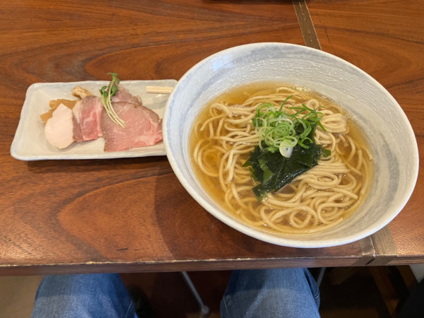 「いりこそば」@讃岐ラーメン 香麦の写真