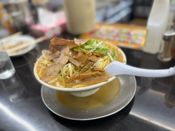 「ネギみそラーメン」@手打らーめん 勝龍の写真