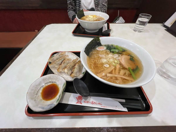 「高山ラーメン760円 餃子370円」@飛騨の高山らーめん 八千代台店の写真