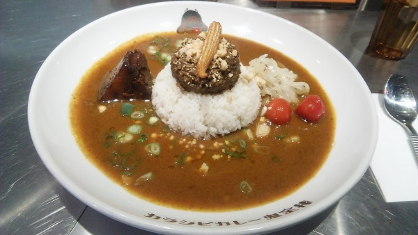 「鬼金棒カラシビカレーライス 1100円」@カラシビカレー 鬼金棒の写真