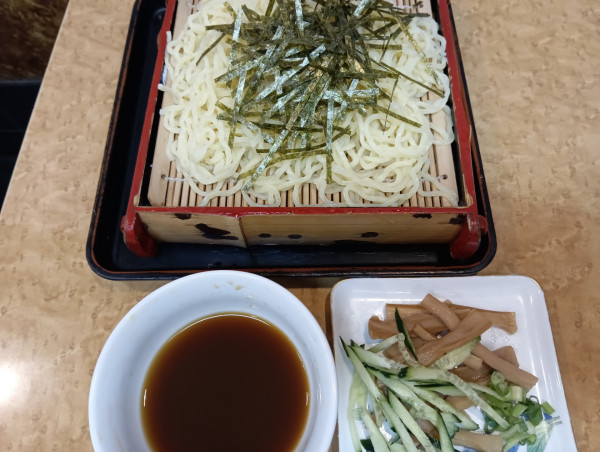 「ざる中華(¥750)+etc」@おそば 長寿庵 柳ばし支店の写真