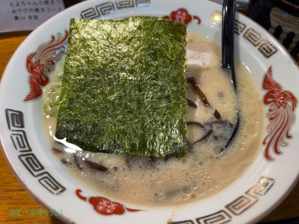 「博多ラーメン(1000円)バリカタ」@博多屋台ラーメン とよちゃんの写真