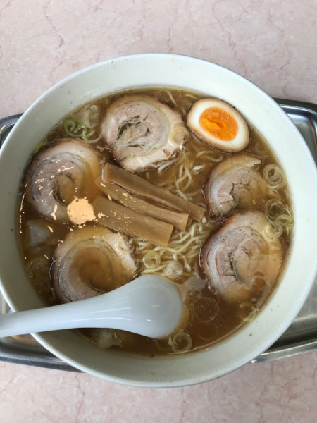 「チャーシューワンタン麺」@大勝軒 東川口の写真