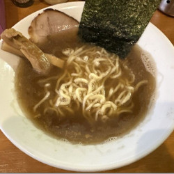 煮干しらーめん(柚子入り:850円)