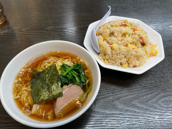 「Aセット +  餃子」@東京亭 昭島店の写真