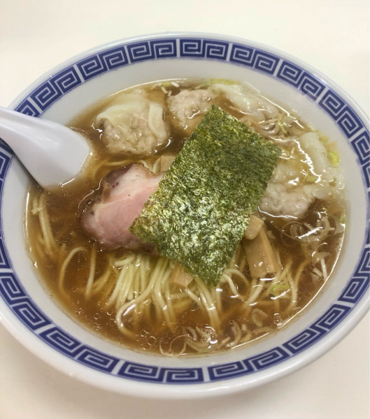 「肉ワンタン麺 1200円」@支那そば いしはらの写真