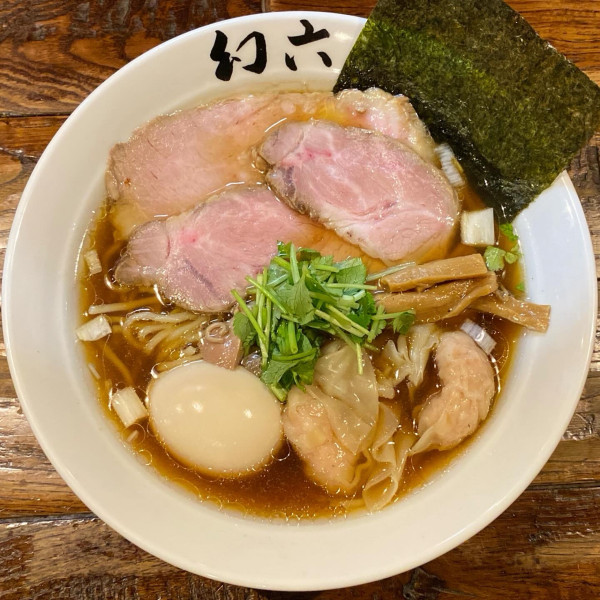 「特製醤油そば ¥1,300」@中華そば 幻六の写真