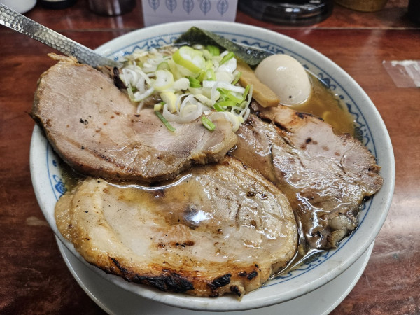 「まぐろチャーシューメン」@まぐろラーメン 大門の写真