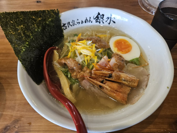 「鯛えび」@古民家らぁめん銀水の写真