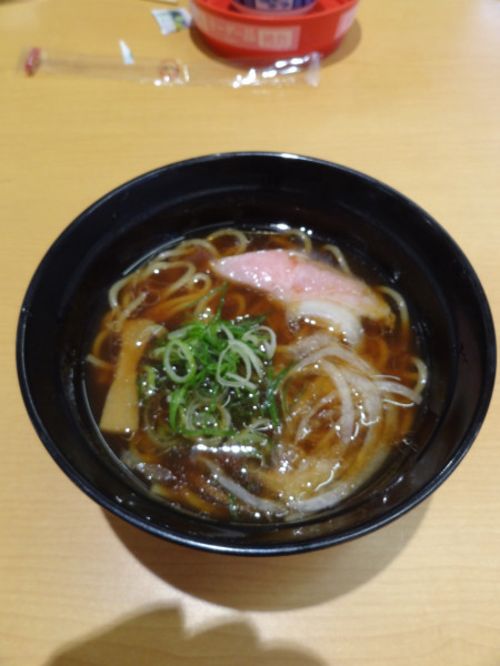 「しじみ醤油ラーメン450円」@スシロー 南越谷店の写真