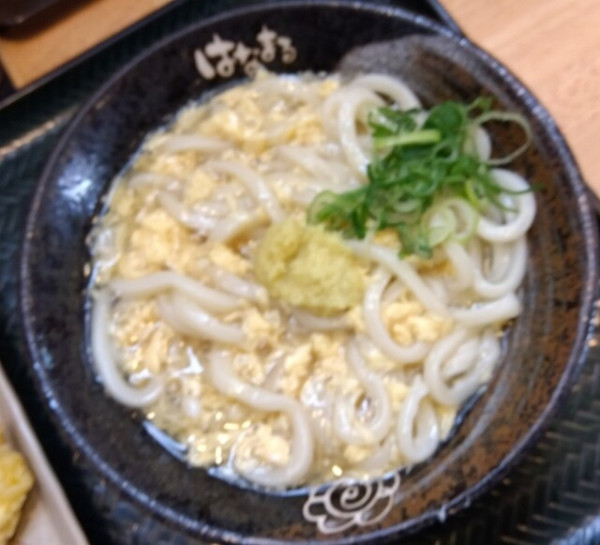 「生姜玉子あんかけ 中740円」@はなまるうどん 山形桧町店の写真