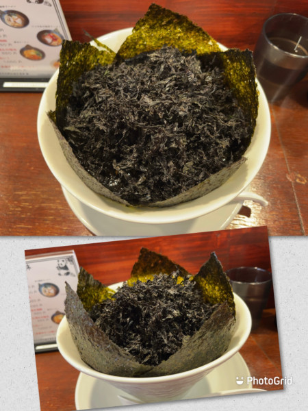 「島海苔ラーメン」@麺's club 酒池肉林の写真