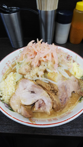 「ラーメン岩下の新生姜」@ラーメン二郎 川越店の写真