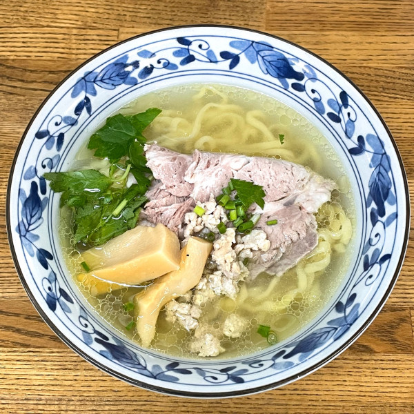 「純鶏塩SOBA＋Sの和え玉」@㐂九家の写真