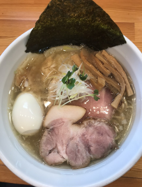 「特製塩そば」@麺笑 コムギの夢の写真