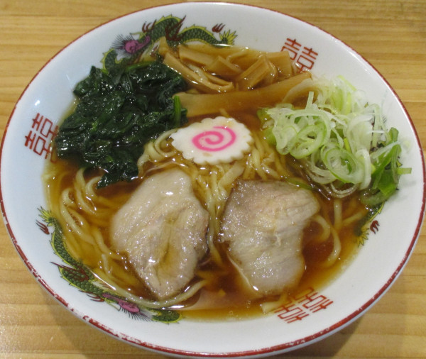 「醤油らーめん　600円」@巣鴨ラーメンの写真