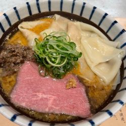 味噌ラーメン+雲呑