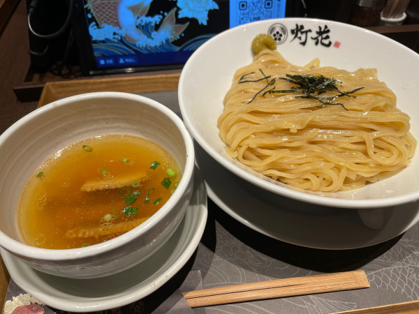 「淡麗塩つけ麺」@鯛塩そば 灯花 KITTE丸の内店の写真