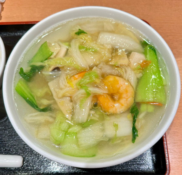 「海鮮麺」@551蓬莱 京都伊勢丹店の写真