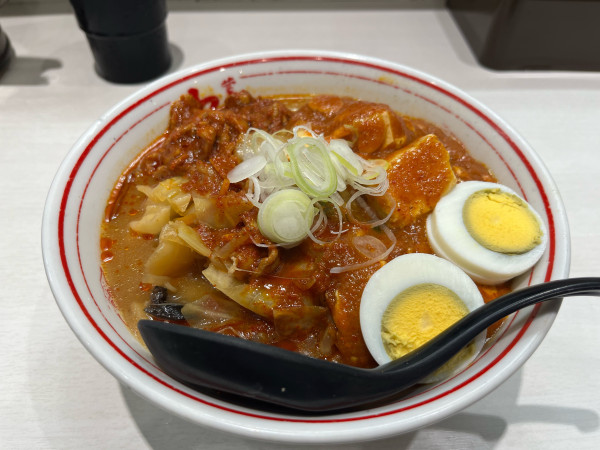 「五目蒙古タンメン+野菜大盛」@蒙古タンメン 中本 川越店の写真