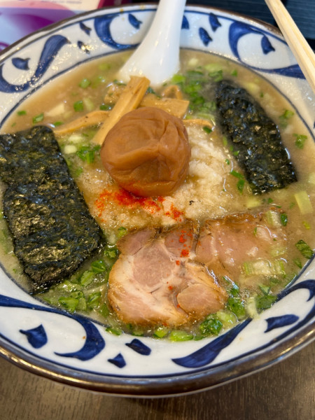 「みぞれラーメン」@がんこや かるがんラーメン 千代田本店の写真