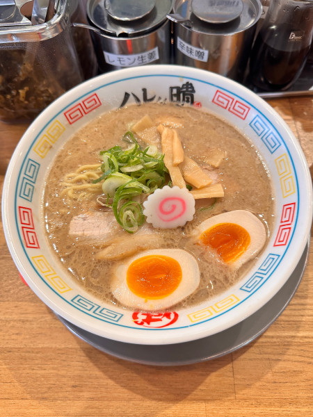 「味玉鶏しぼりそば」@ハレノチ晴の写真