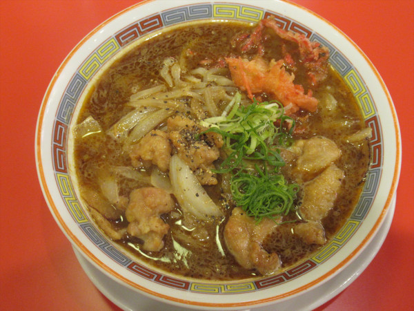 「【限定】大阪とろコクカレーラーメン（890円）」@大阪王将 西五反田店の写真