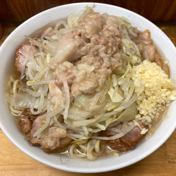 「小豚ラーメン 1,000円」@ラーメン二郎 前橋千代田町店の写真