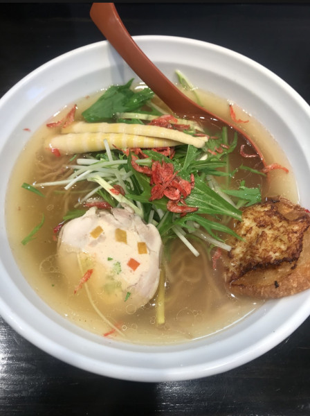 「【季節のらーめん】えびそば」@麺匠 むさし坊 武蔵浦和本店の写真