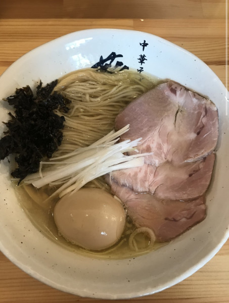 「特製塩そば」@中華そば 葵の写真