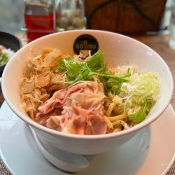 油そば＋ミニ丼セット（角煮丼）¥1200