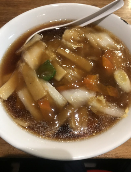 「広東麺」@銀の髭の写真