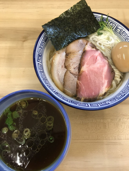 「昆布水つけ麺 醤油 特製」@麺処 有彩の写真