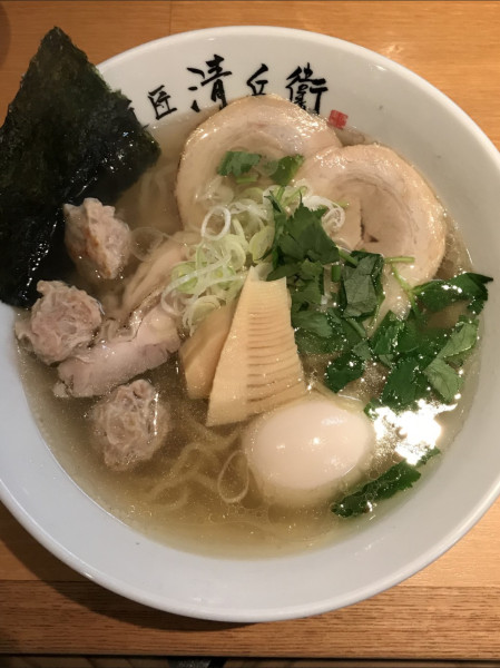 「特製淡麗鶏そば」@麺匠 清兵衛の写真