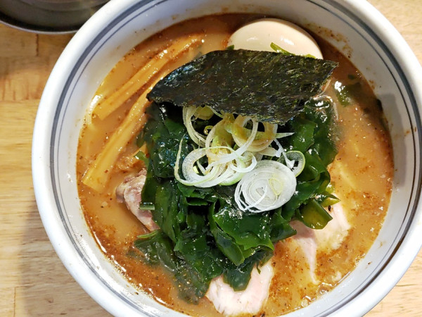 「ちゃーしゅうめん＋味付たまご＋わかめ」@こうかいぼうの写真