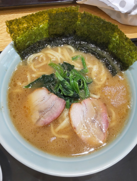 「横浜家系ラーメン藤崎家」@らあめん花月嵐 ノースポート・モール店の写真