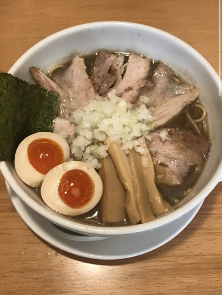 「特煮干しそば（並）」@煮干そば とみ田の写真