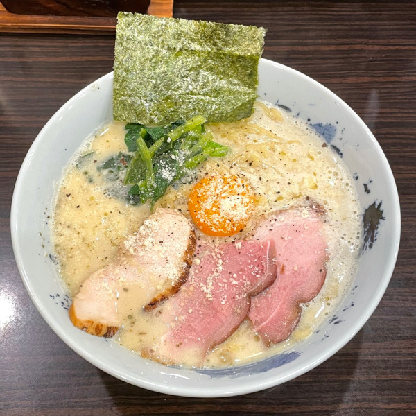 「鶏ボナーラ 大」@横道の写真